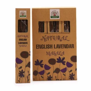 Naturalne Botaniczne Kadzidełka Masala - Angielska Lawenda