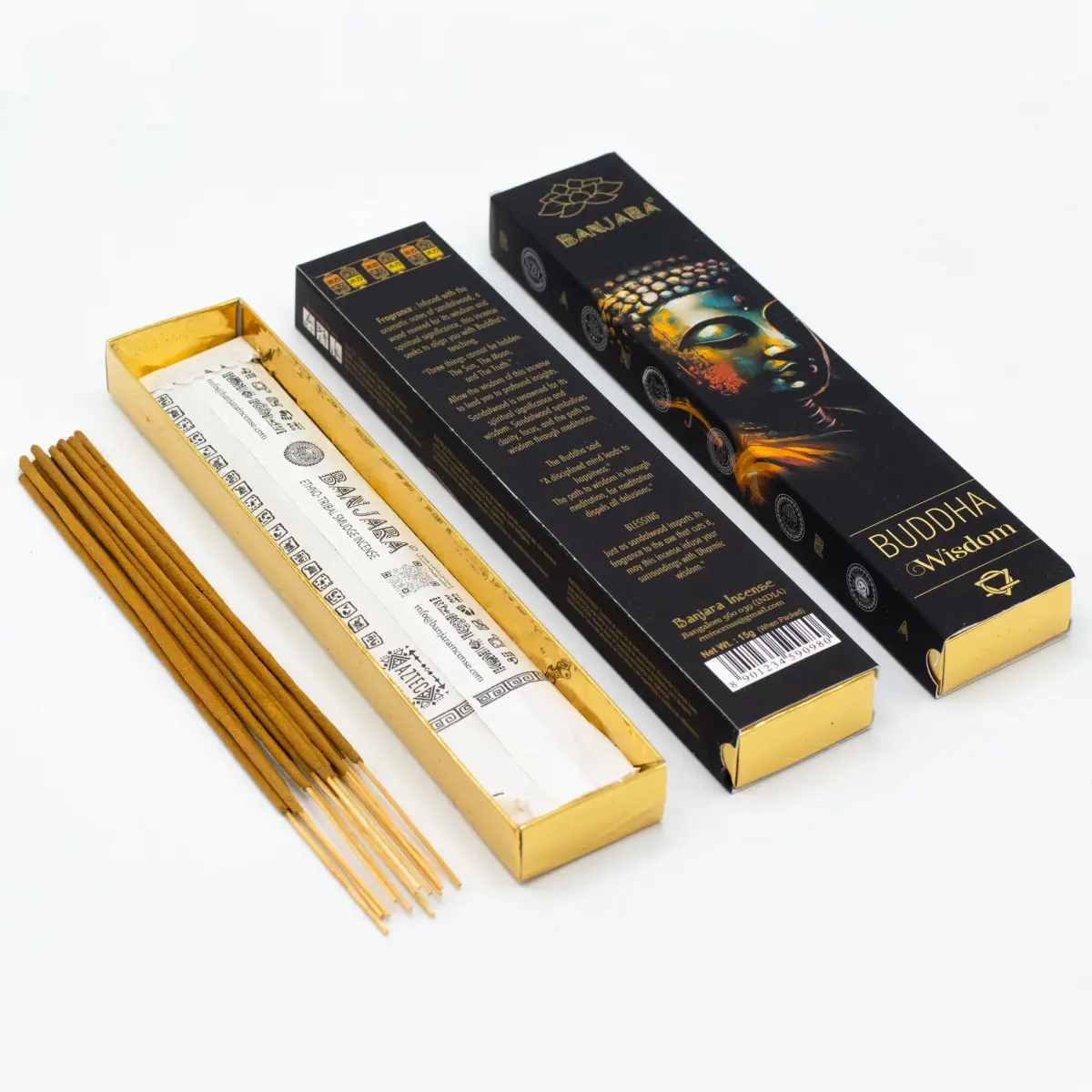 Kadzidełka Banjara Budda - Mądrość - obrazek 3